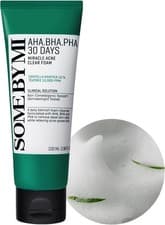 Image of SOME BY MI AHA BHA PHA 30 Days Miracle Acne Clear Foam Cleanser 100ml - Exfolia
