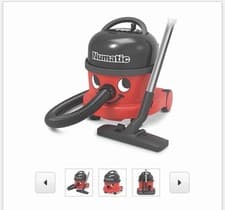 Image of NUMATIC NRV240 620W 9LTR DRY CYLINDER BAGGED VACUUM CLEANER 110V