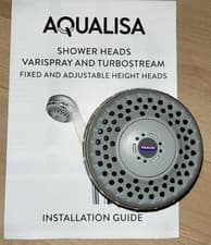 Image of Aqualisa Varispray cassette shower head - GOLD (164511) Discontinued GOLD!!