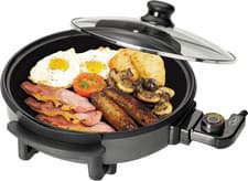 Image of 35410 30Cm Multi-Function Electric Cooker Pan with Lid/Adjustable Thermostatic C