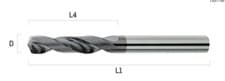 Image of MID204 3xD Solid Carbide High Performance Drills for CNC Standard sizes