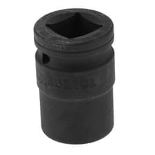 Image of 3/4-inch Square Drive 25mm Hex 12 Point Impact Socket Black