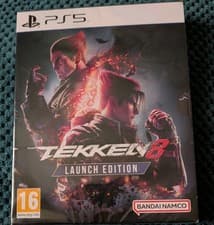 Image of Tekken 8 Launch Edition for PS5 Game Case, Metal Plate