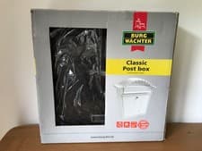 Image of BLACK BURG WACHTER CLASSIC POST BOX PRE-OWNED BUT NEW IN SEALED BAG IN BOX