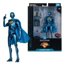 Image of McFarlane Superman (2025) DC Multiverse Deluxe Action Figure Superman Robot (Red