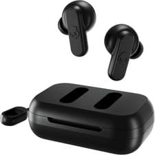 Image of Skullcandy Dime In-Ear Bluetooth Wireless Earbuds 12 Hr Backup - Black