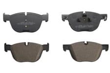 Image of Fits BRECK 24170 00 552 00 Brake Pad Set, disc brake OE REPLACEMENT