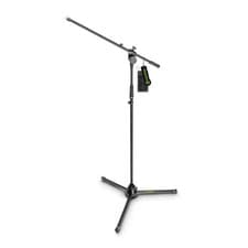 Image of Gravity MS 4321 B Microphone Stand with Folding Tripod Base and 2-Point Adjustme
