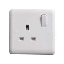 Image of Deta Vimark Switched Socket 1-Gang 13A DETVC1207S