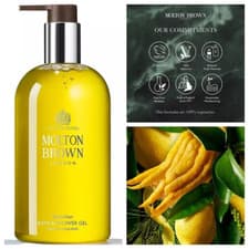 Image of Molton Brown Bushukan Bath & Shower Gel for All Skin Types Vegan Body Wash 500ml