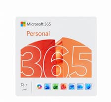 Image of Microsoft Office 365 Personal - 1 license, 1 year - Brand New and Sealed