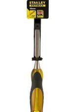 Image of Stanley Chisel 12mm Fat Max Thru Tang Chrome Alloy Steel Soft Grip Handle