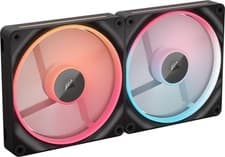 Image of Corsair iCUE LINK LX140-R RGB 140mm PWM Reverse Fans – Dual Fan Kit – Low-Noi...