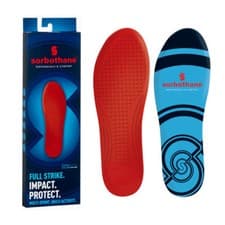 Image of Sorbothane Full Strike Shoe Insoles Antibacterial Foot Support Sports Running