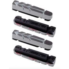 Image of BBB BBS-29 Cycling Brake Pads Compatible Carb Stop Carbon High Perf 4 IN 1