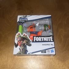 Image of Nerf gun Fortnite Micro RL MicroShot Blaster Gun with 2 Foam Darts