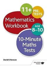 Image of 10-Minute Maths Tests Workbook Age 8-10, David E H