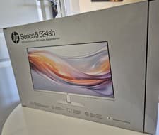 Image of HP Series 5 23.8 inch 100Hz FHD Height Adjust Monitor - 524sh - Silver