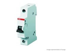 Image of ABB System Pro M Compact S200M MCB, 1P, 63A Curve D, 230V AC, 10 kA Breaking Cap