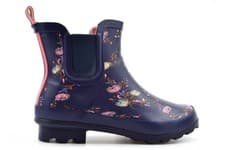 Image of Womens Wellies Wellington Boots Ankle Wellies Wellingtons Walking Waterproof