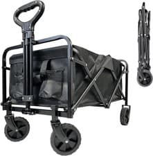 Image of Camping Heavy Duty Folding Aluminium Hand Truck Trolley on Wheels Sack Cart