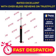 Image of 2x Shock Absorbers (Pair) fits VAUXHALL INSIGNIA B 1.6D Rear 2017 on Damper KYB