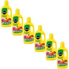 Image of 6 X Miracle-Gro Grow All Purpose Liquid Plant Food Feed Concentrated Fertiliser