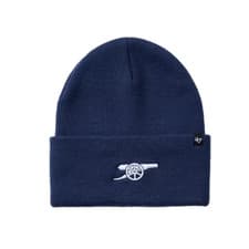 Image of Arsenal Football Adult Beanie 47 Brand Light Navy Cannon Hat - New
