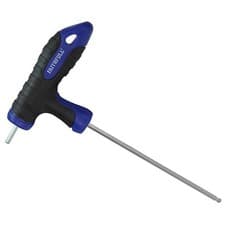 Image of Faithfull Ball Ended T-Handle Hexagon Key 4mm