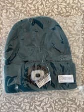 Image of Attikee LED Lighted Beanie Cap for Adults, USB Rechargeable  - Dark Blue