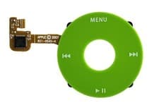 Image of Click Wheel Flex for iPod Classic 6th 7th gen 80GB 120GB 160GB - Green