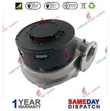 Image of BAXI DUOTEC COMBI 24 28 33 40 BOILER FAN ASSEMBLY 5121447