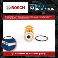 Image of Oil Filter fits VAUXHALL VIVARO X82, X83 1.6D 2.0D 10 to 19 Bosch 4407115 New