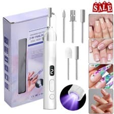 Image of Electric Nail File Drill Portable Professional Manicure Pedicure Machine Set