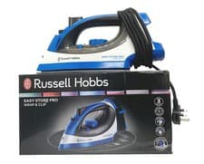 Image of Russell Hobbs 2400W Steam Iron Easy Store Pro Plug & Wind with Cord Wrap 23770