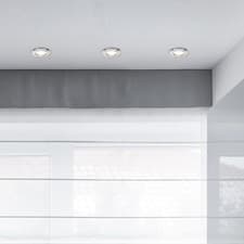 Image of 10 x Modern Chrome GU10 Recessed Ceiling Spot Light Downlights Downlight Lights