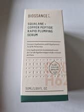 Image of Biossance Squalane and Copper Peptide Rapid Plumping Serum 50ml New Boxed