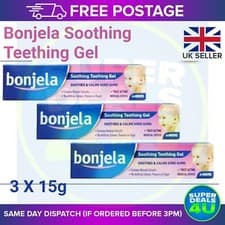 Image of Bonjela Soothing Teething Gel-No artificial colours, flavours or sugar. -3 x 15g