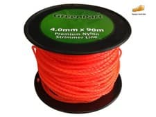 Image of 4mm x 90m Heavy Duty GreenPart Twisted Strimmer Line Brushcutter Cord 4.0mm x 90