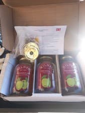 Image of Kilner Storage Jars set of three 1 Litre Each. clear