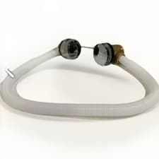 Image of CHROME BATH OVERFLOW FILLER WITH SPRUNG WASTE 
