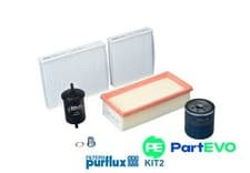 Image of PURFLUX FILTER SET KIT2 FOR CITROËN PEUGEOT DS