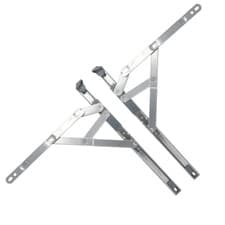 Image of 12" & 16" Egress Easy Clean UPVC Hung Window Hinges 13mm & 17mm Stack Heights