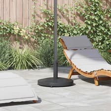 Image of Outdoor Umbrella Base Dark grey 48 x 48 x 32 cm Steel Concrete vidaXL
