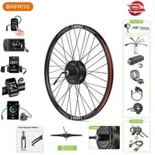 Image of Front Hub Wheel Motor 48V50*10 Cassette Disc Brake Conversion Kit BAFANG
