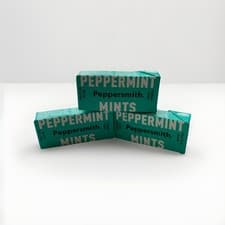 Image of Peppersmith Sugar Free English Peppermint XYLITOL Mints 3 x 15g pocket packs