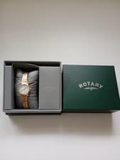 Image of Rotary Ladies Gold PVD Stainless Steel Expanding Bracelet Watch, Never Worn