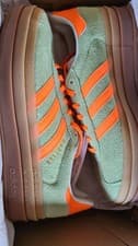 Image of Adidas Gazelle Bold☆Green/Orange☆ Uk 6☆BNIB +Tags☆IH7495☆Immaculate☆ Unworn☆ New