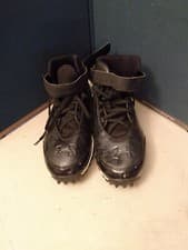 Image of Under Armour Black Hi-Top X4d 1237086-001 Size 14 NonProfit Educational Org