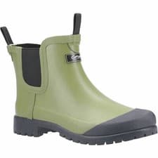 Image of Cotswold Blenheim Green Ladies Rubber Wellingtons